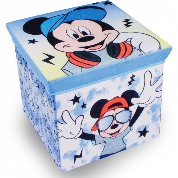 Úložný box na hračky Myšiak Mickey s vekom